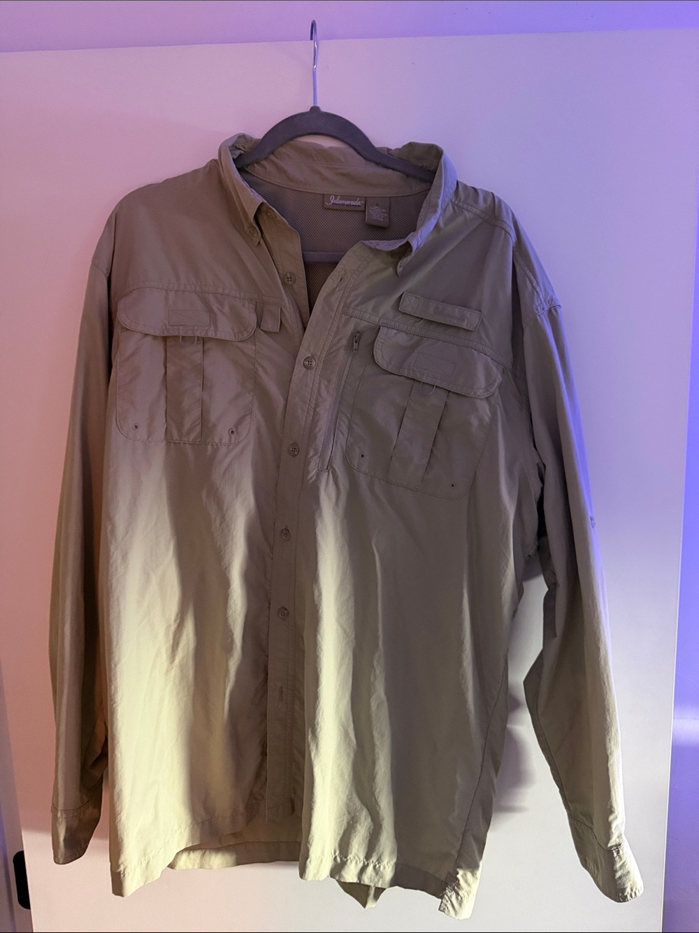 Lightweight Men's Field Shirt Jacket in Tan - Sportsman